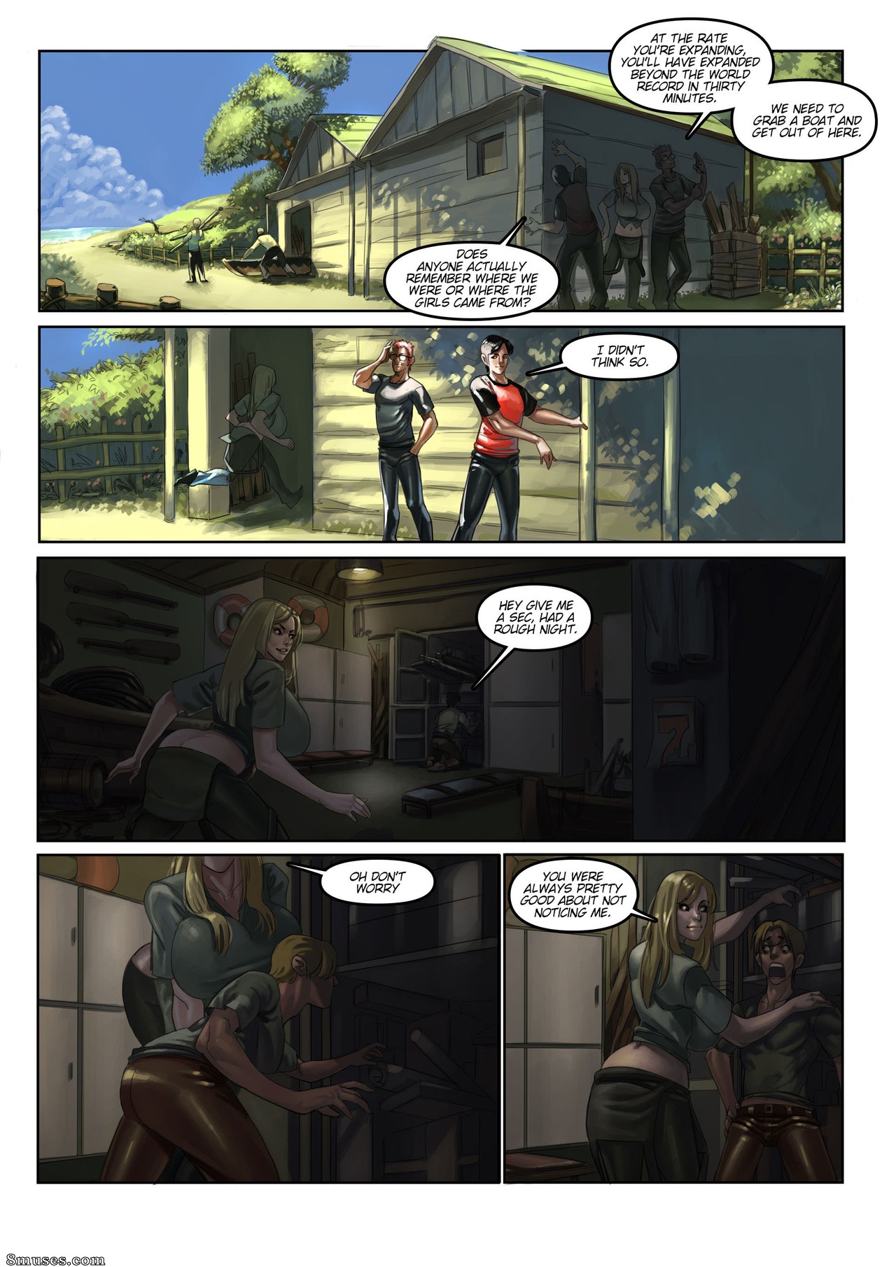 Expansionfan Comics - Histórias do acampamento BE SpringWater - Página 14