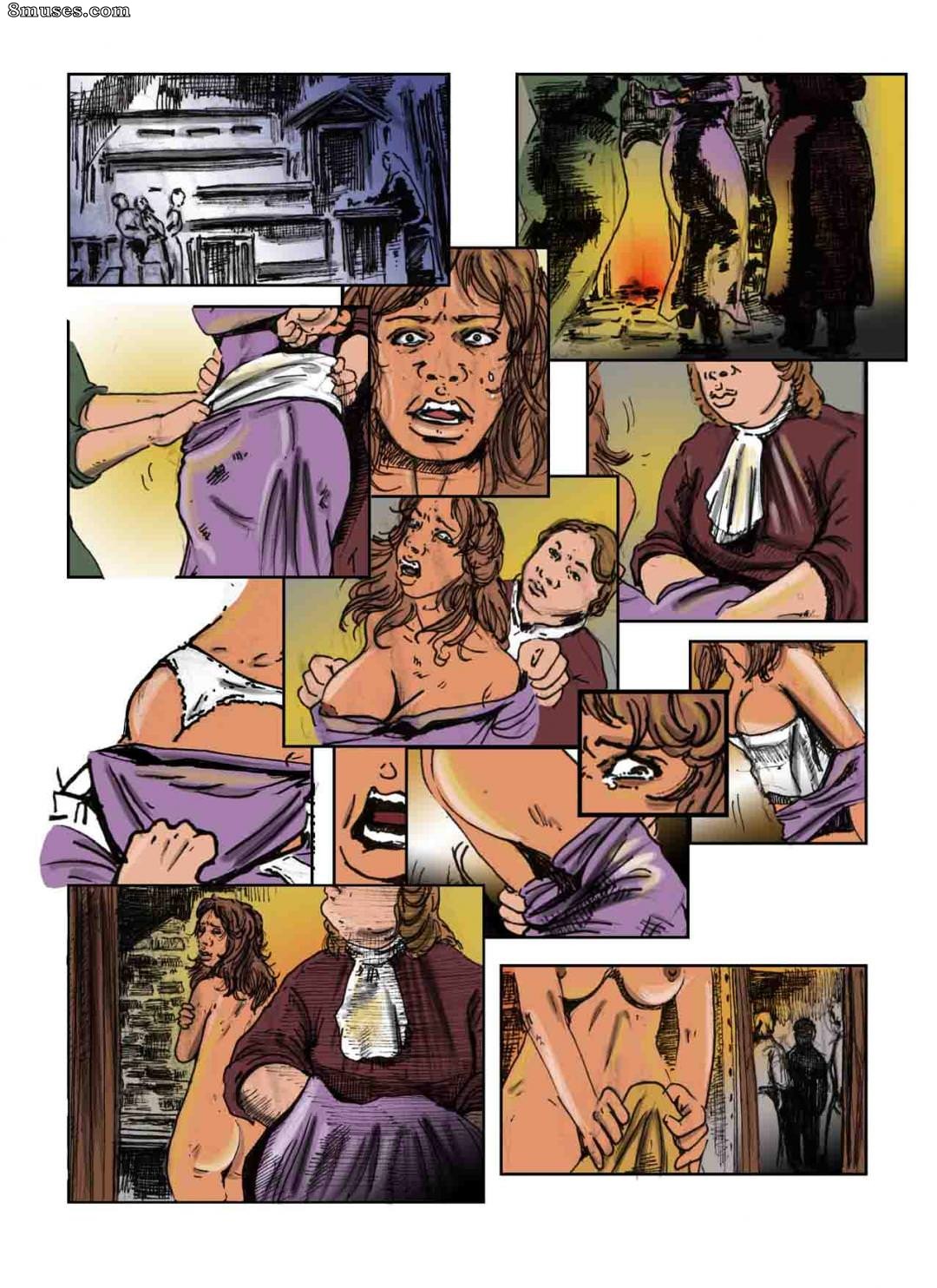 StrapAndStrip - Pervish Comics - El azote de la señorita Janet Harper - Página 3