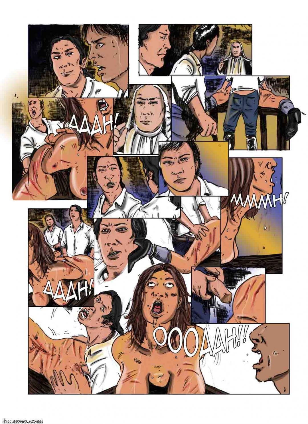 StrapAndStrip - Pervish Comics - La flagellation de Mlle Janet Harper - Page 17