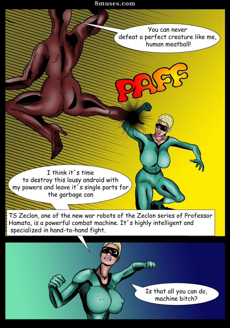 Captured-Heroines Comics - Le châtiment de Green Flash - Page 3
