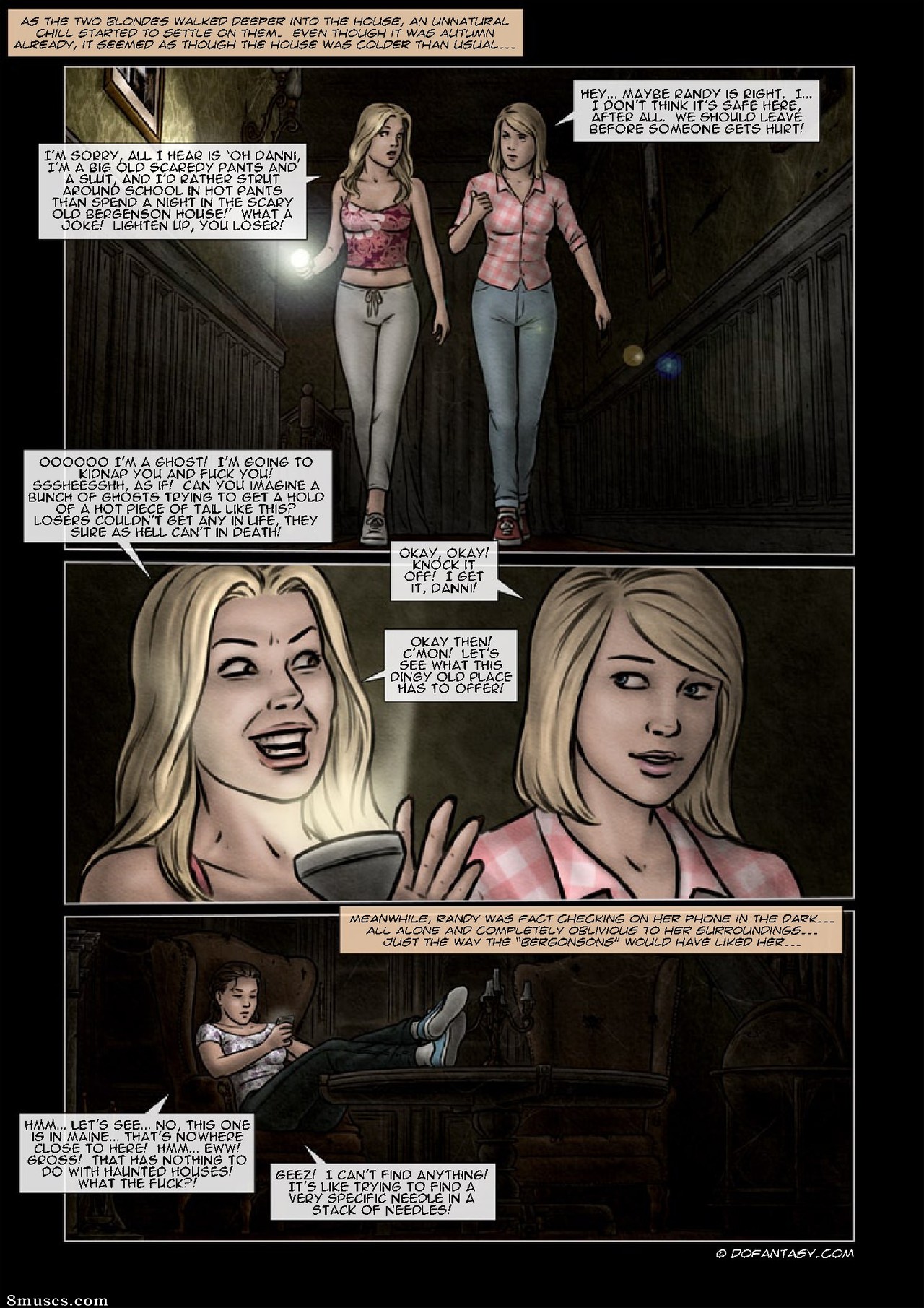 Page 6 | Fansadox-Comics/301-400/Fansadox-396-Ghost-House-Part-One-Slasher  | 8muses - Sex Comics