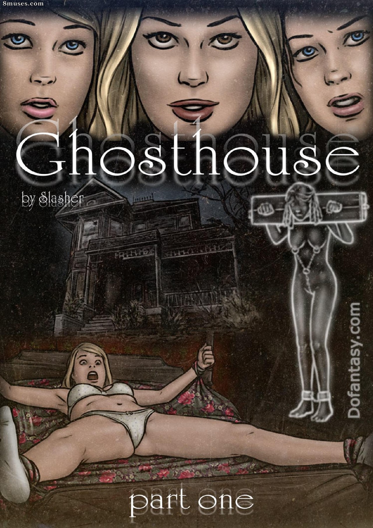 Page 1 | Fansadox-Comics/301-400/Fansadox-396-Ghost-House-Part-One-Slasher  | 8muses - Sex Comics