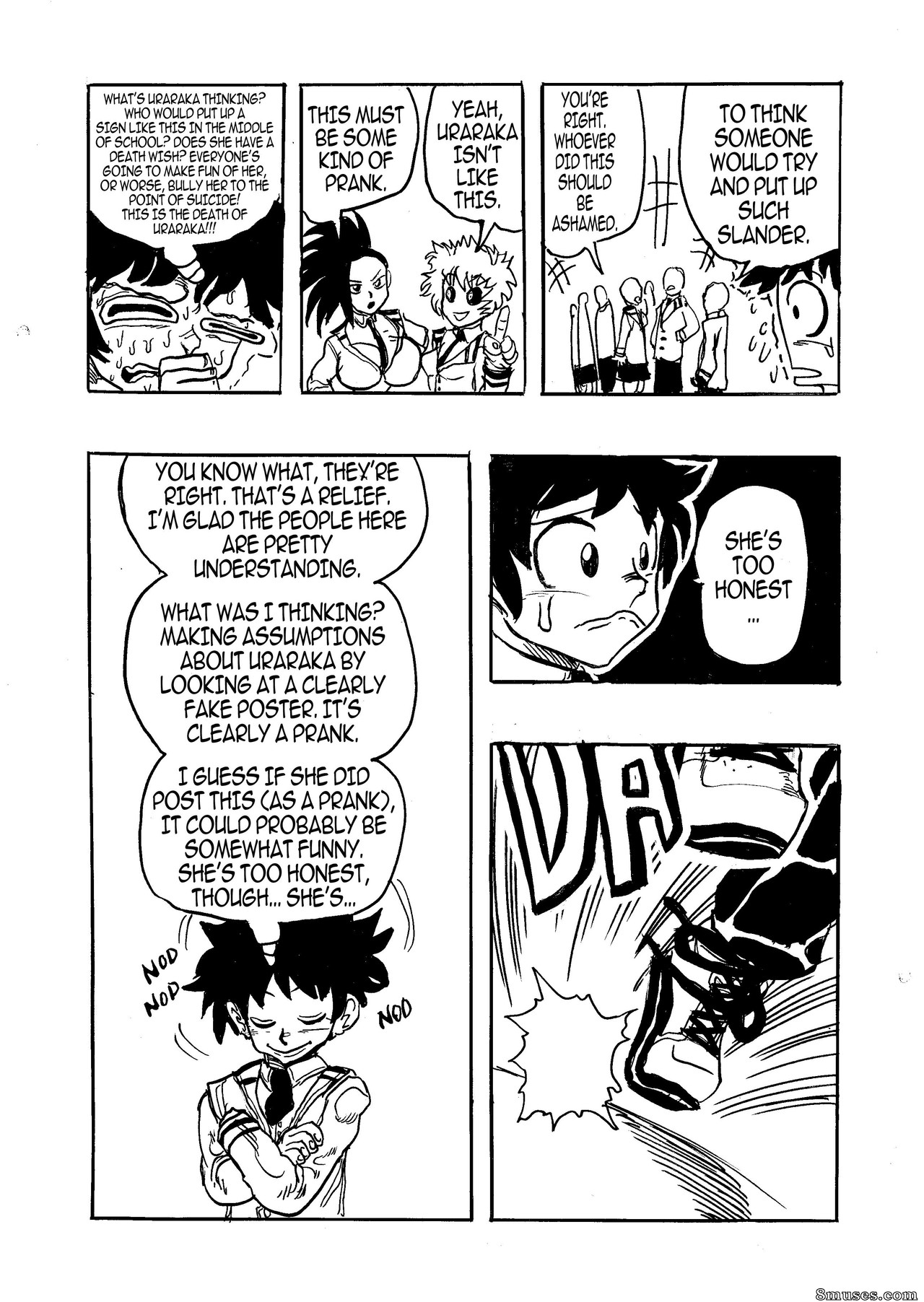 Garison Dunn Comics - Uraraka's Shyururu - Page 9