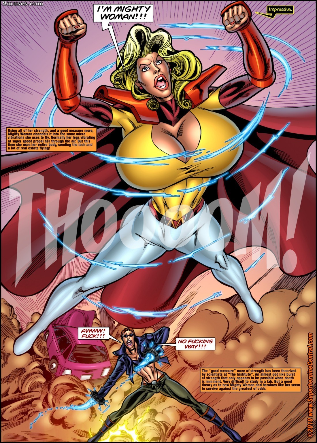 SuperHeroineComixxx - Mighty Woman Prime in Primary Target - Page 8