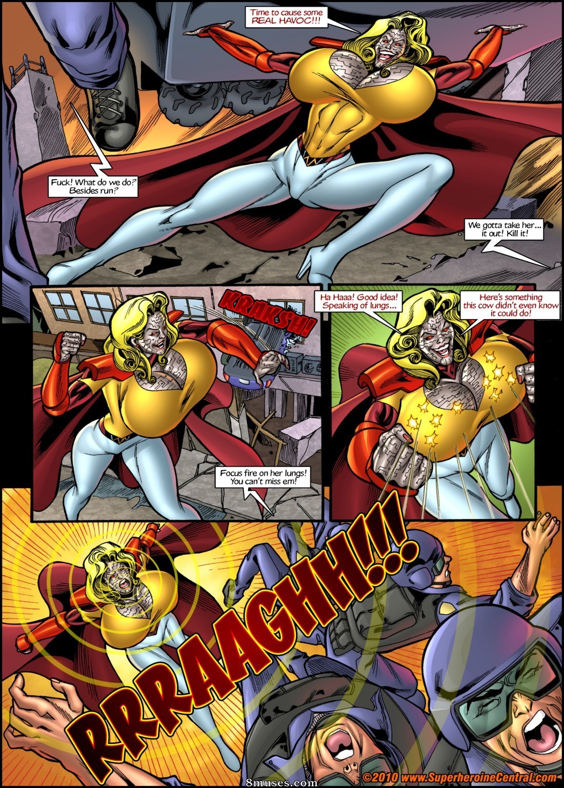 SuperHeroineComixxx - Mulher primária alvo principal em Mulher poderosa prime - Página 14