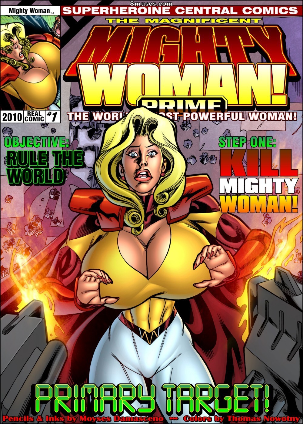 SuperHeroineComixxx - Mighty Woman Prime in Primary Target - Page 1