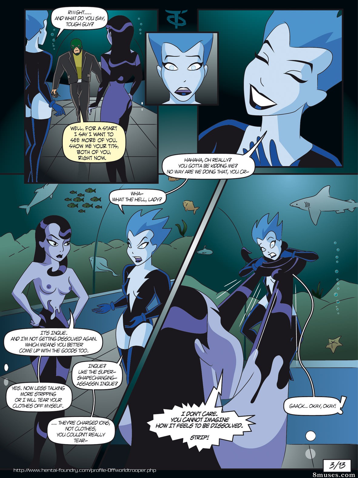 Soldat hors monde - Inque et Livewire - Page 3