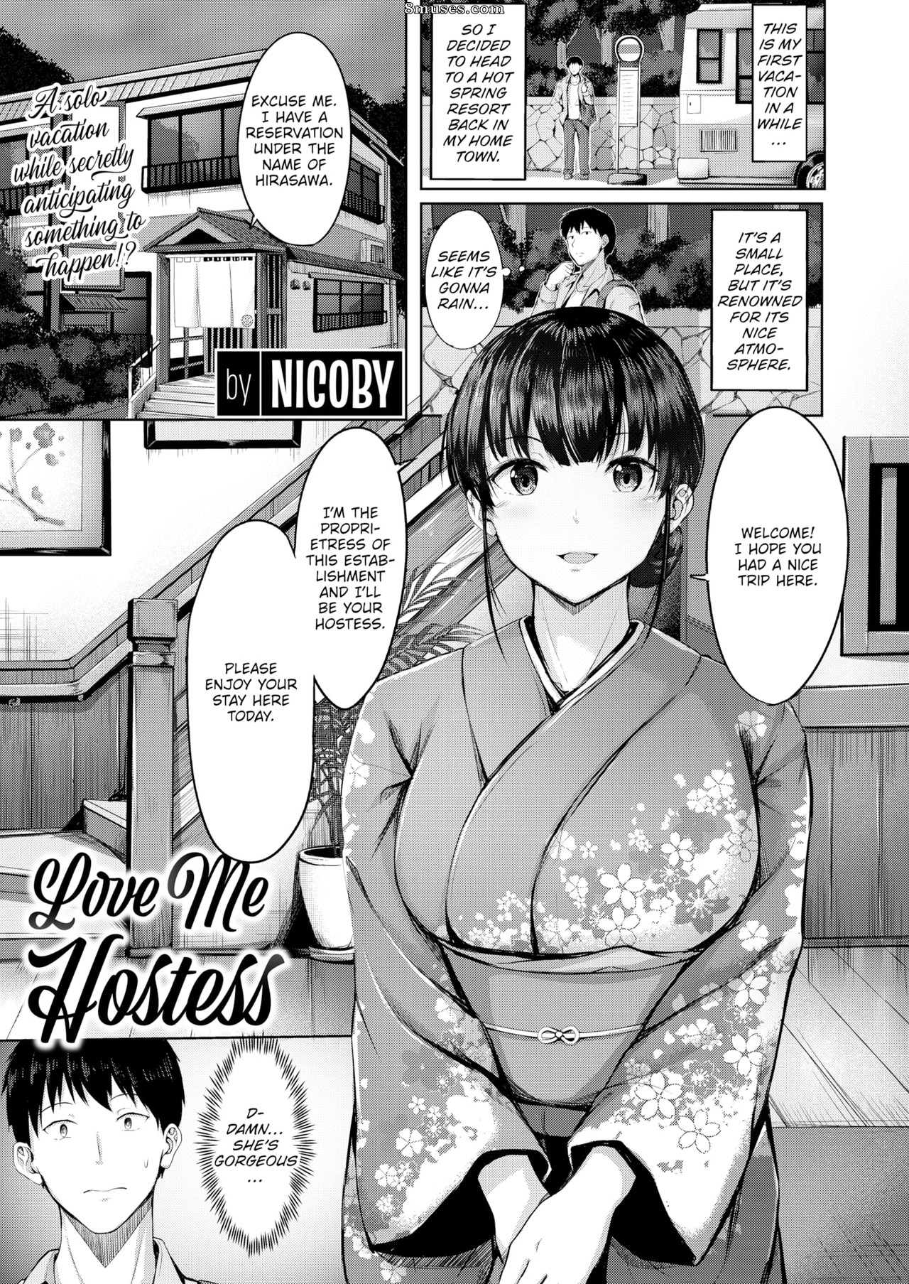 Page 1 | Fakku-Comics/Nicoby/Love-Me-Hostess | 8muses - Sex Comics