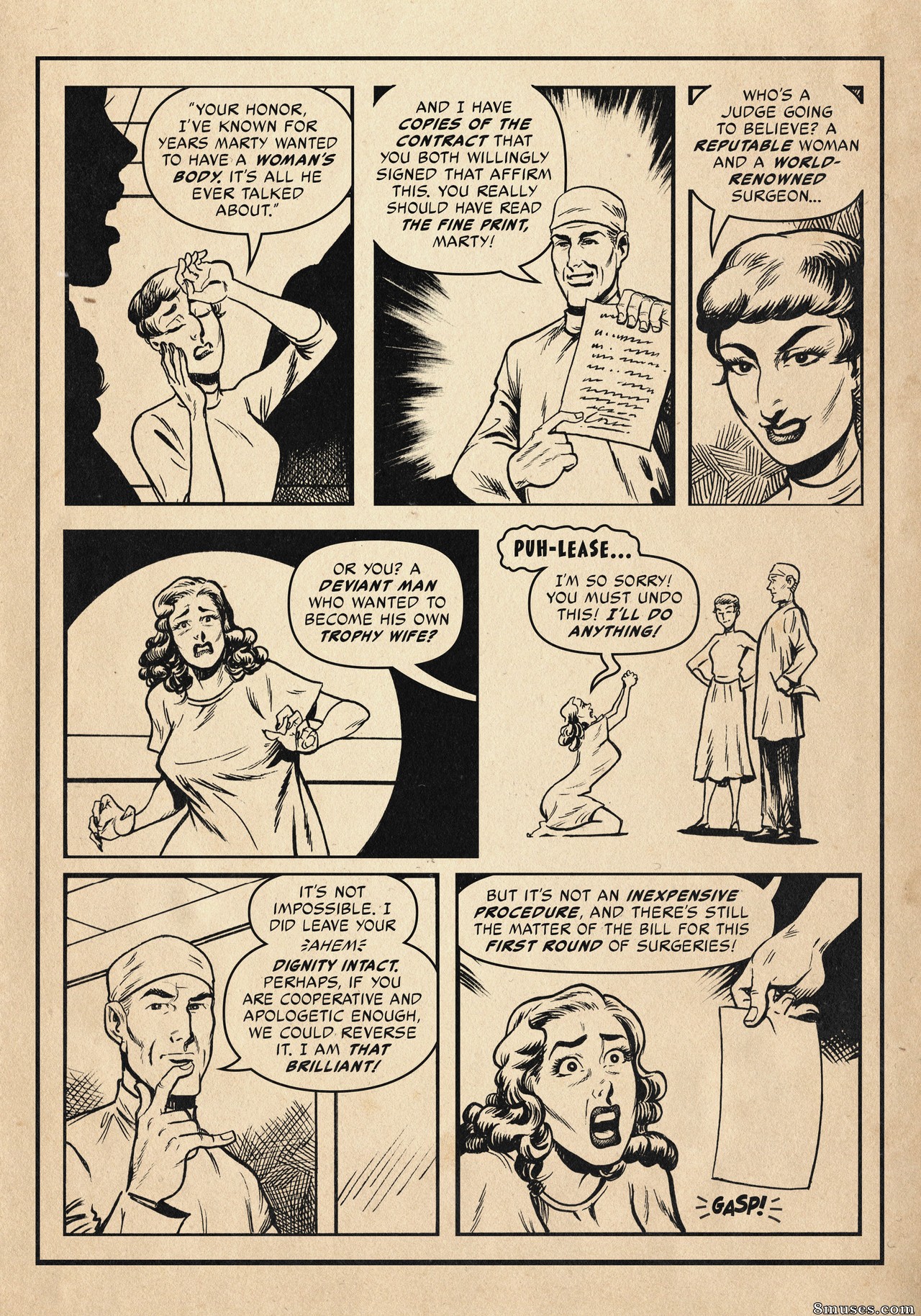 Page 9 | TG-ComicsBezekFreakish-FictionIssue-3 | 8muses - Sex Comics