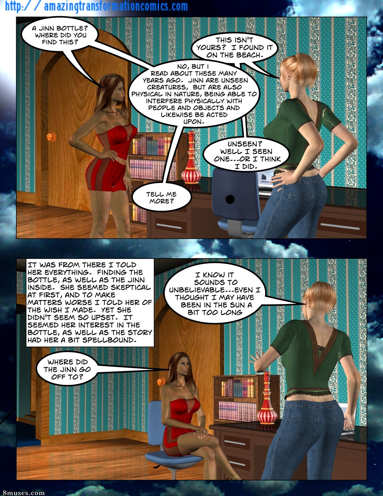 Page 33 | Various-Authors/Amazing-Transformation-Comics/Jinnx | 8muses - Sex  Comics