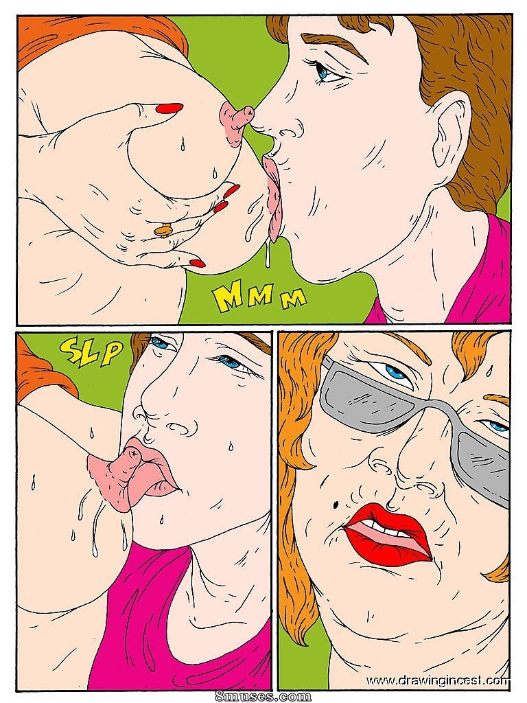 2D - Granny caches her grandson at viewing porno - Page 6