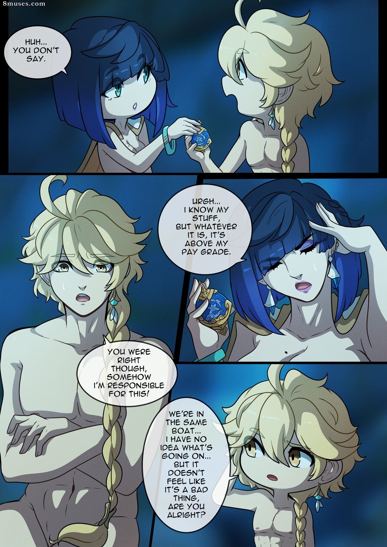 Kinkymation Comics - Elemental Desire - A Partner's Trust - Page 24