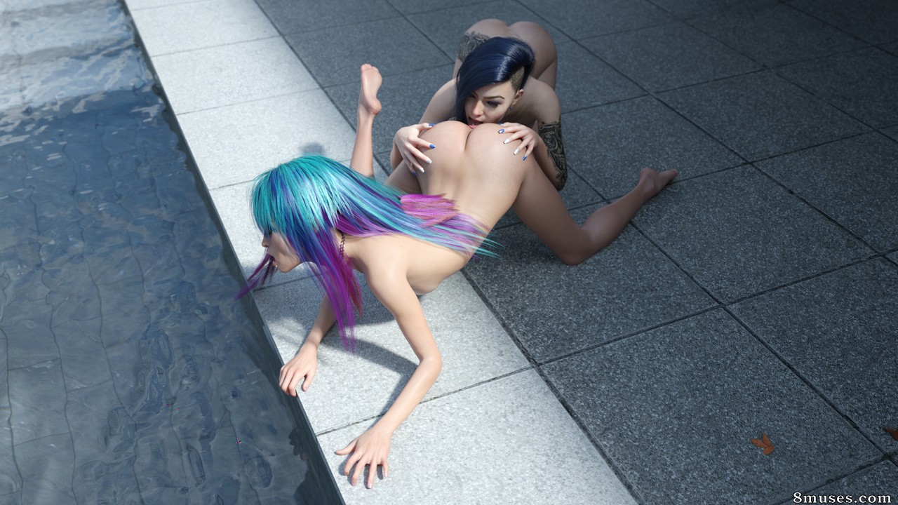 Xide Comics - Chloe e Syn - Piscina - Página 34