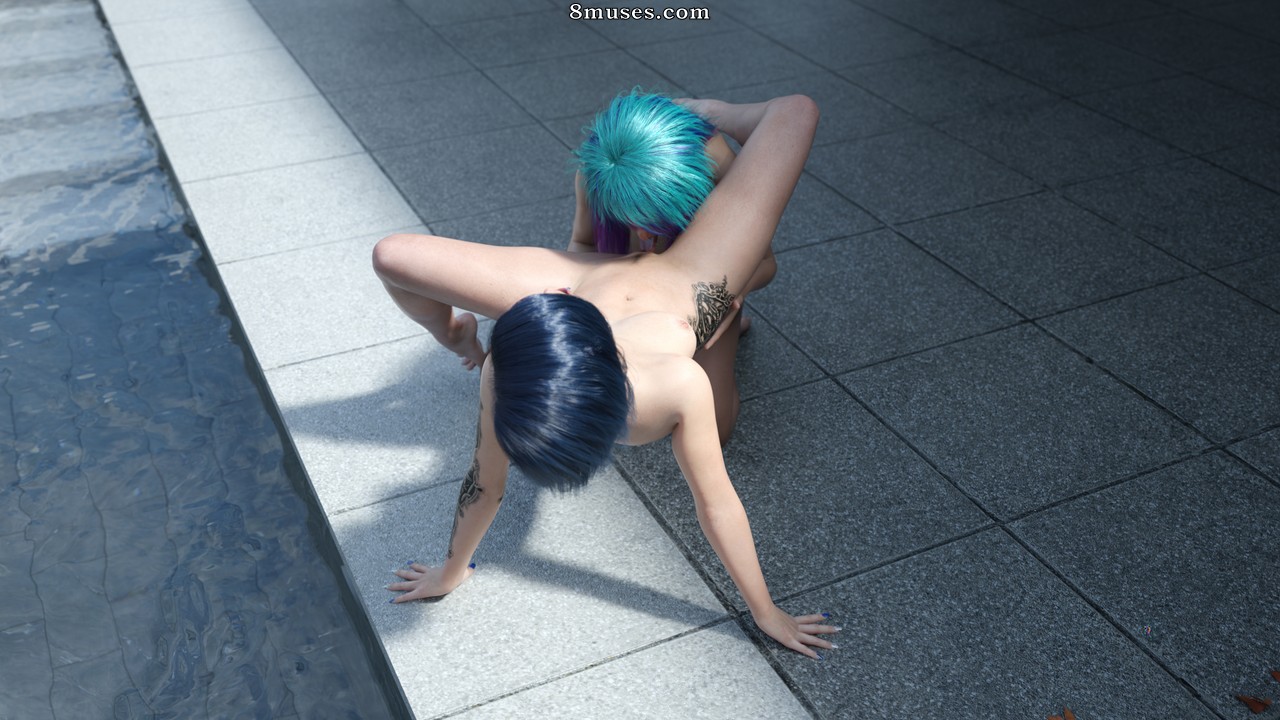 Xide Comics - Chloe e Syn - Piscina - Página 44