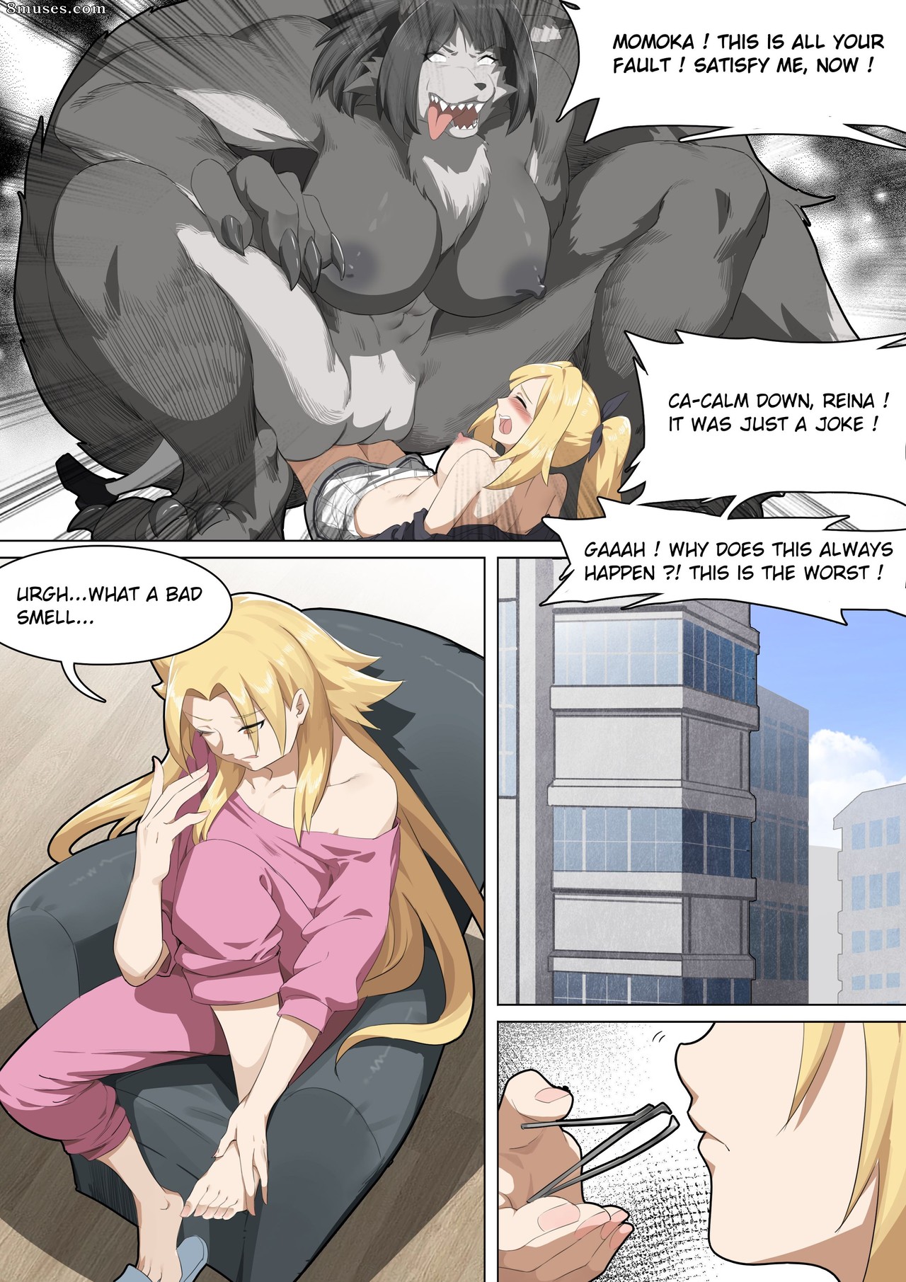 Zobbie - Werewolf Girl Academy III - Page 14