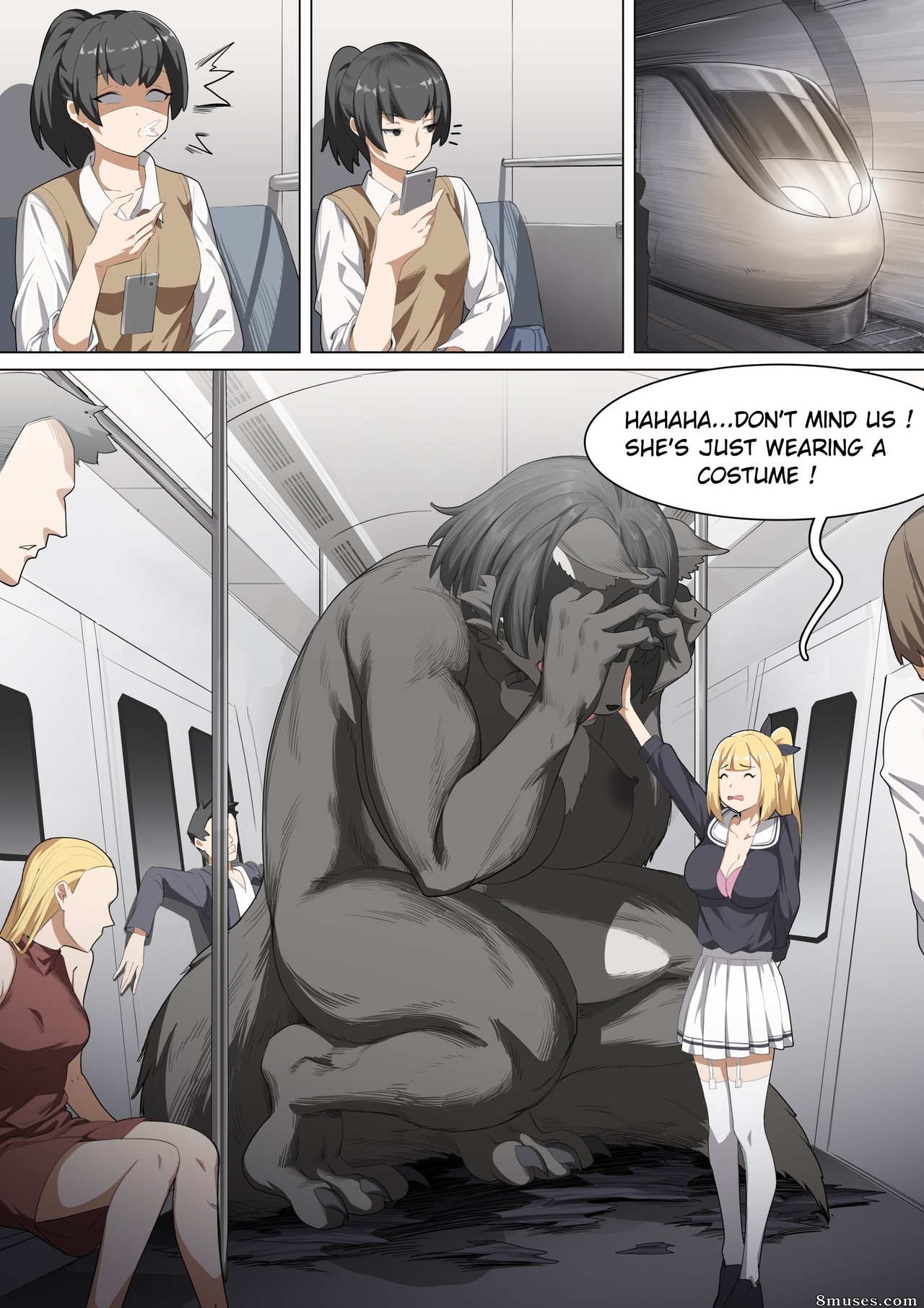 Zobbie - Werewolf Girl Academy III - Page 12