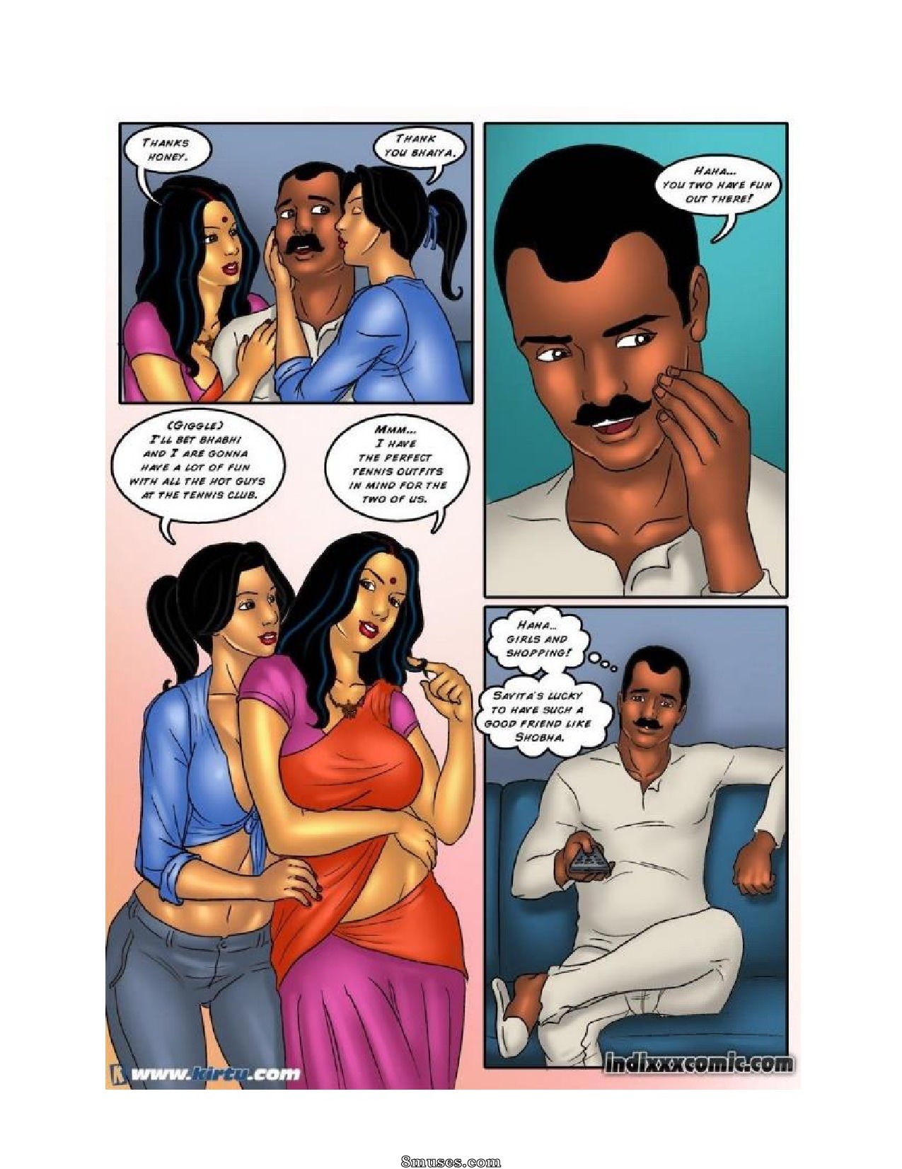 Kirtu.com Comics - Savita Bhabhi - Episode 37 Anyone for tennis - Page 3
