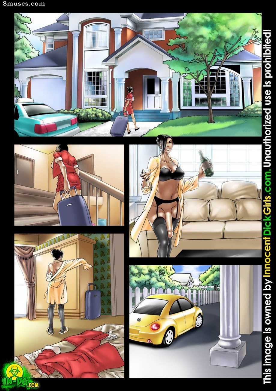 Innocent Dickgirls Comics - Aunty Lissa - Page 6