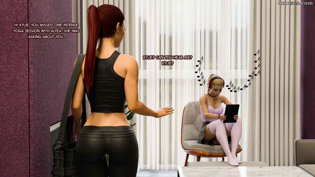 3DZen - Futa Step Sisters - Kylie's Busy Day - Page 3