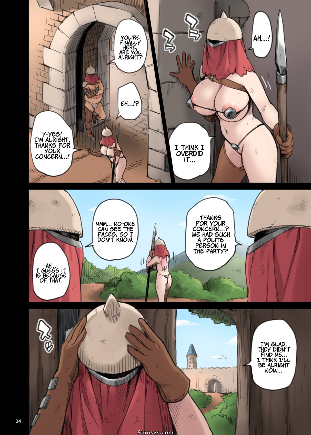 Irotenya - Shinryaku no Wild Ecchi Teikoku! - Inran Dasshutsu Hen - Invasão do Império do Sexo Selvagem! - Página 34