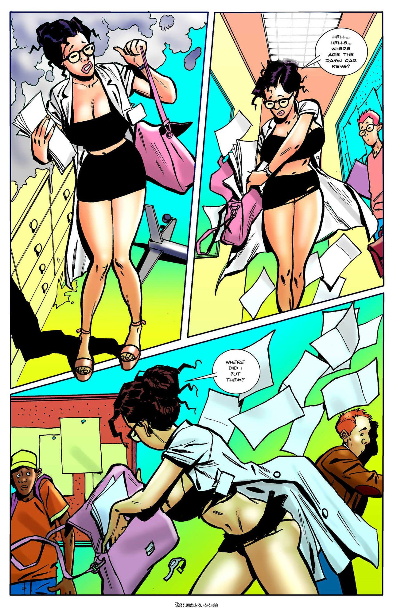 Giantess Club Comics - Experimento de planta gigante - Página 6