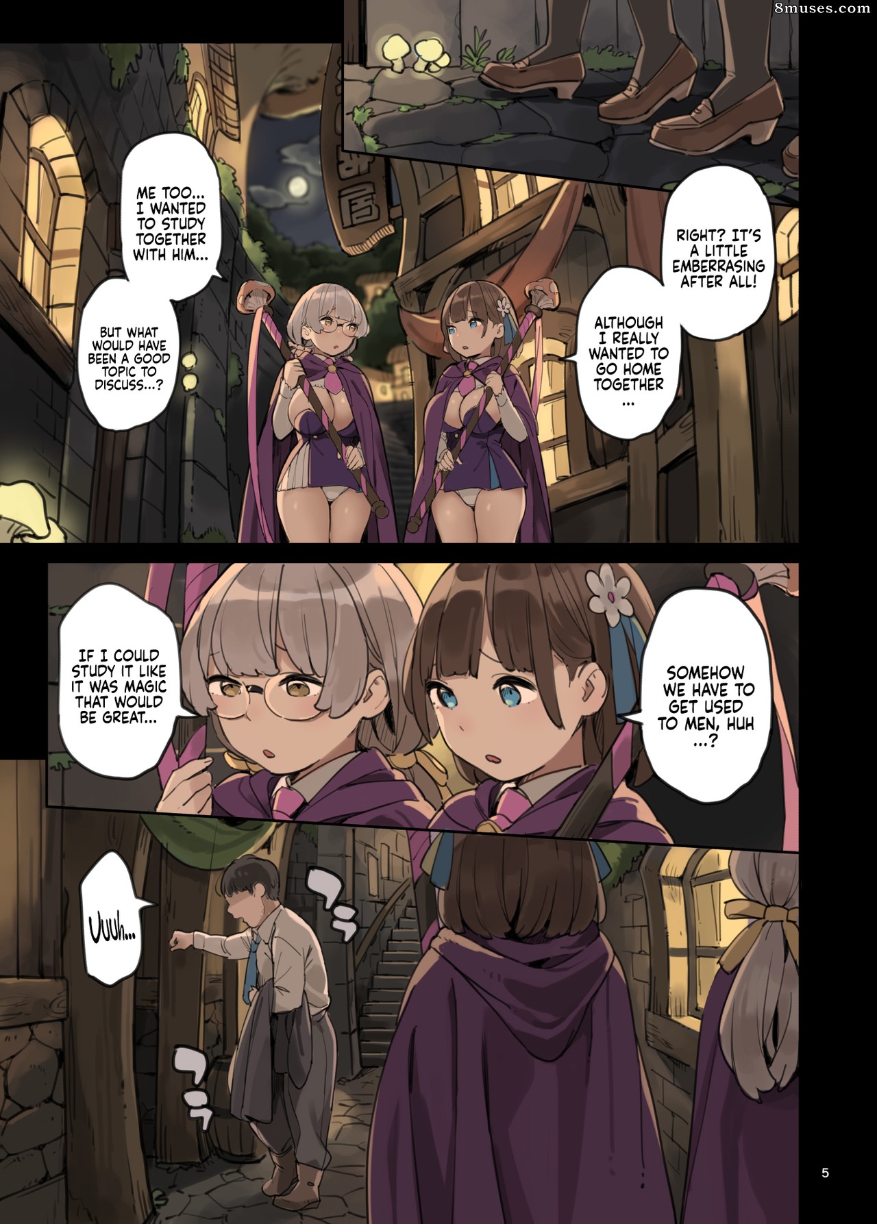 Page 5 | Hentai-and-Manga-English/Irotenya/Mahou-de-Ecchi-no-Obenkyou- Studying-Sex-with-Magic | 8muses - Sex Comics