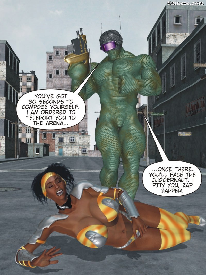 Captured-Heroines Comics - Entre na arena - Página 42