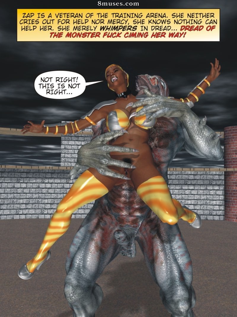 Captured-Heroines Comics - Entrar al arena - Página 55