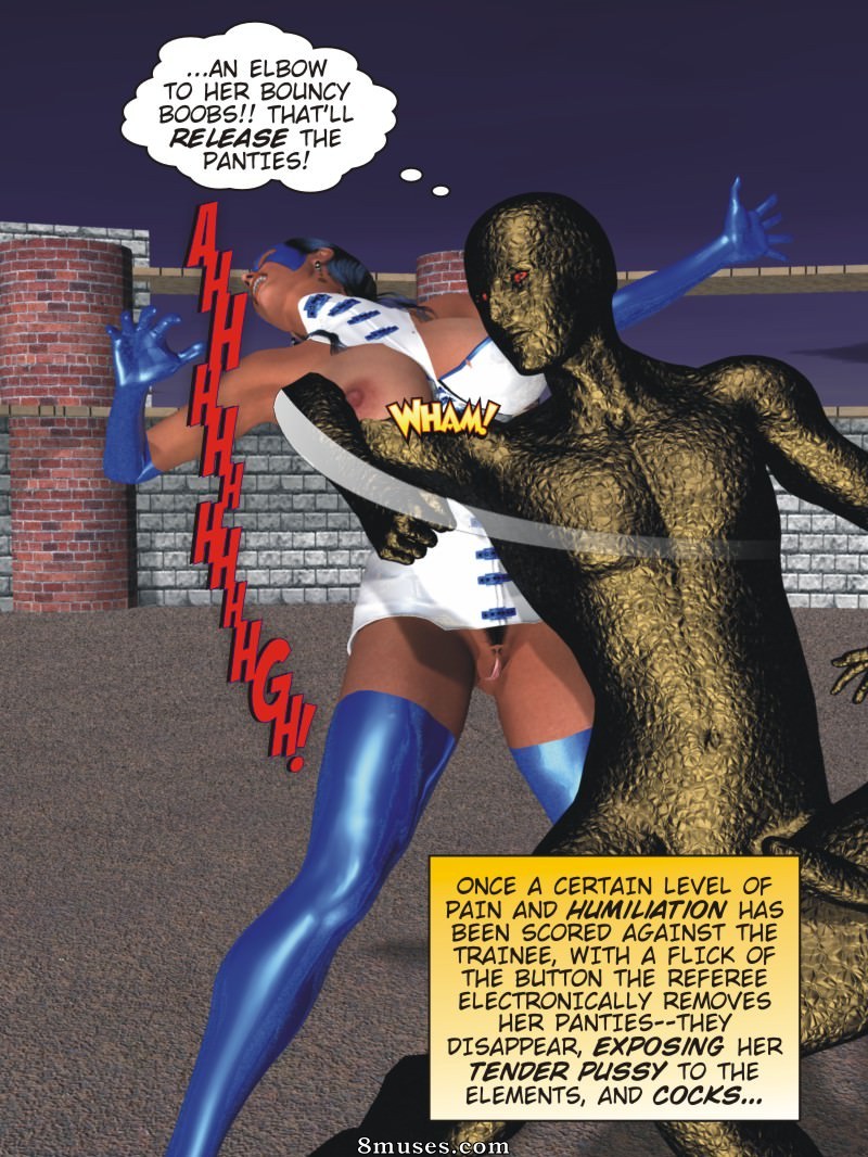 Captured-Heroines Comics - Enter the Arena - Page 10