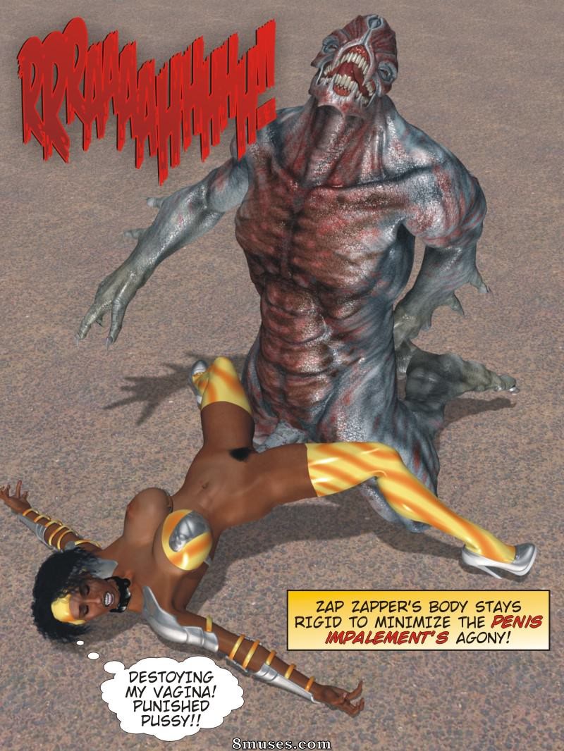 Captured-Heroines Comics - Entre na arena - Página 63