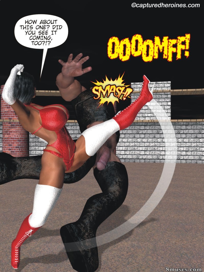 Captured-Heroines Comics - Enter the Arena - Page 73