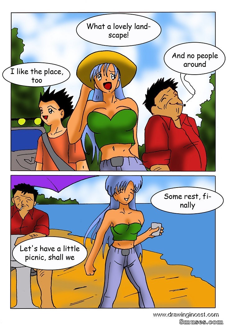 2D - Mom, dad and sonny have a little picnic - Page 2
