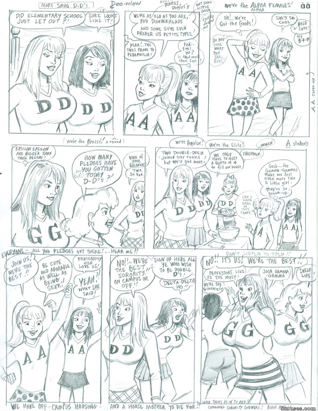 DreamTales Comics - Universidad de transformación - Página 38