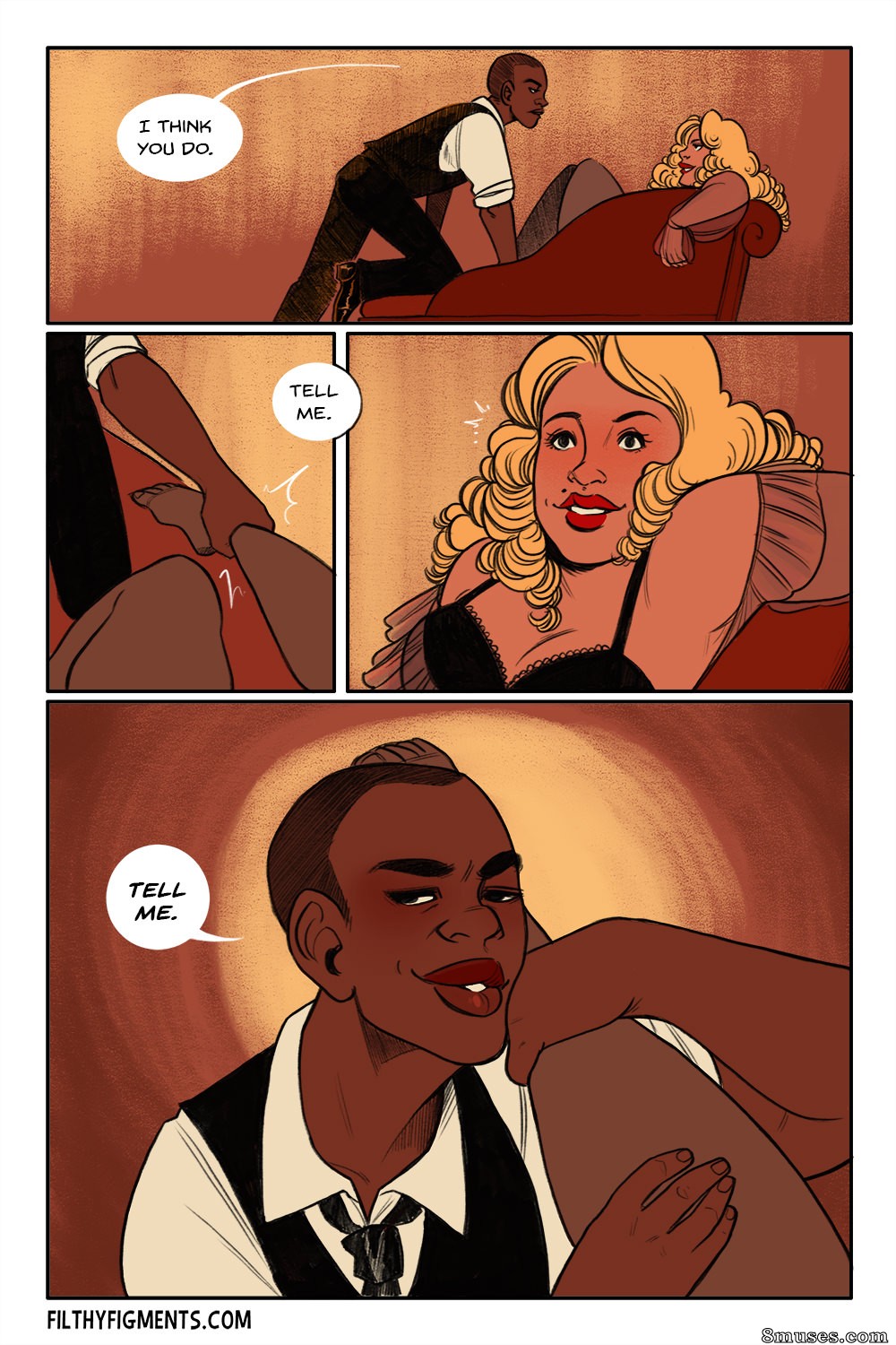 Filthy Figments Comics - A dama em neon - Um mistério de Bentley Jones - Página 11