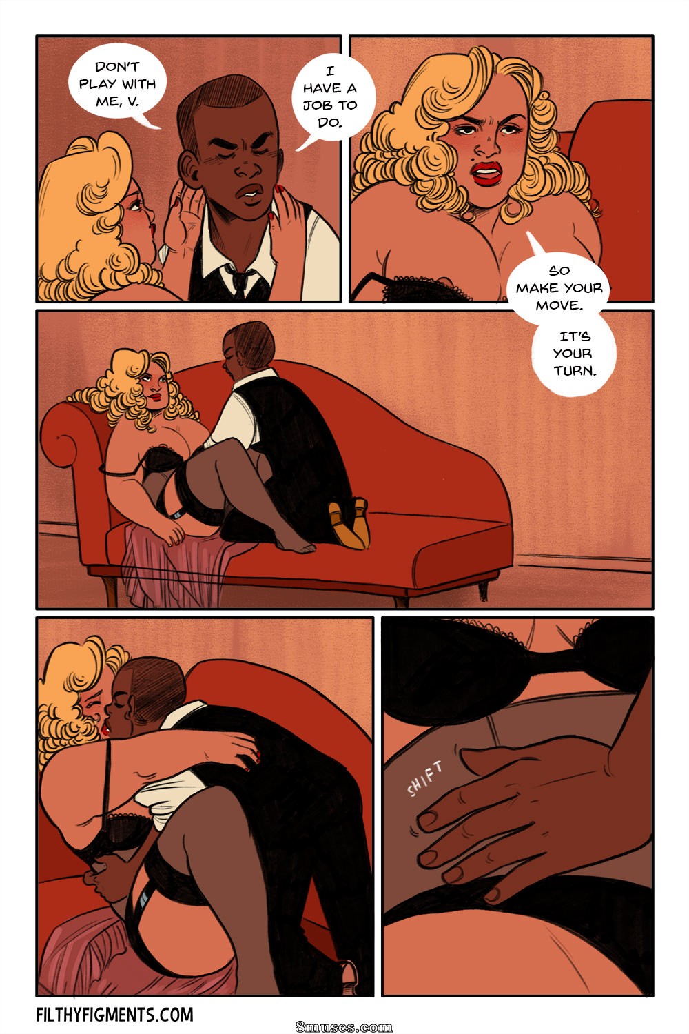 Filthy Figments Comics - The Lady in Neon - A Bentley Jones Mystery - Page 16