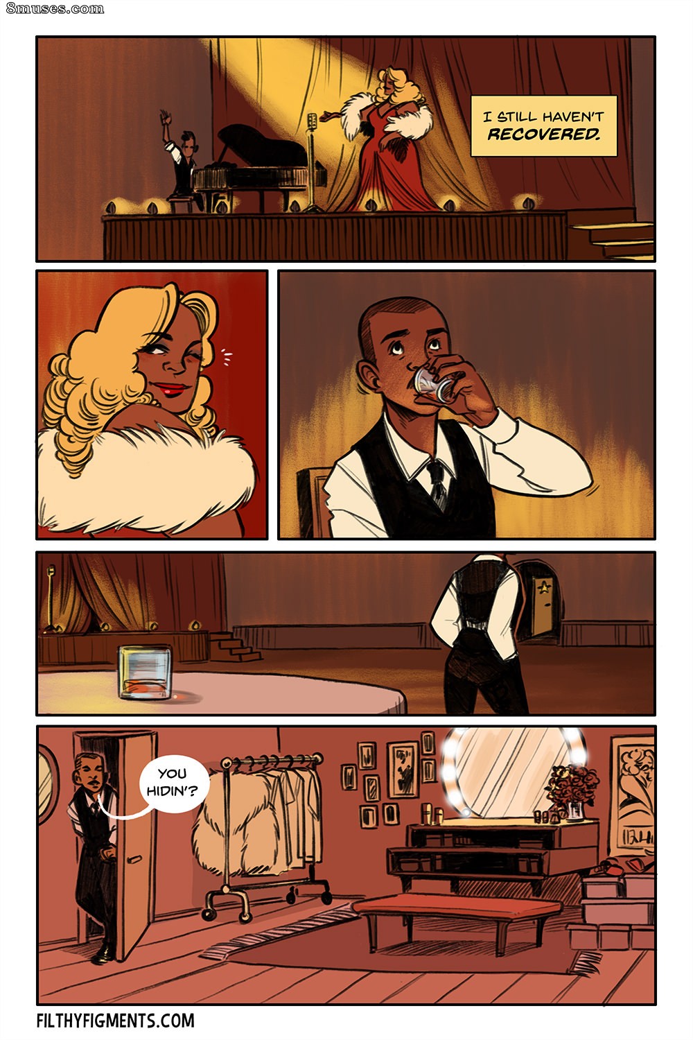 Filthy Figments Comics - La dame en néon - un mystère de Bentley Jones - Page 6