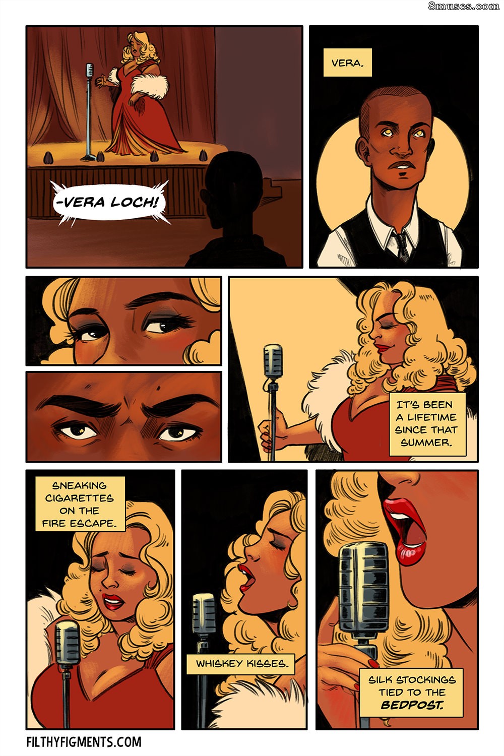 Filthy Figments Comics - A dama em neon - Um mistério de Bentley Jones - Página 5