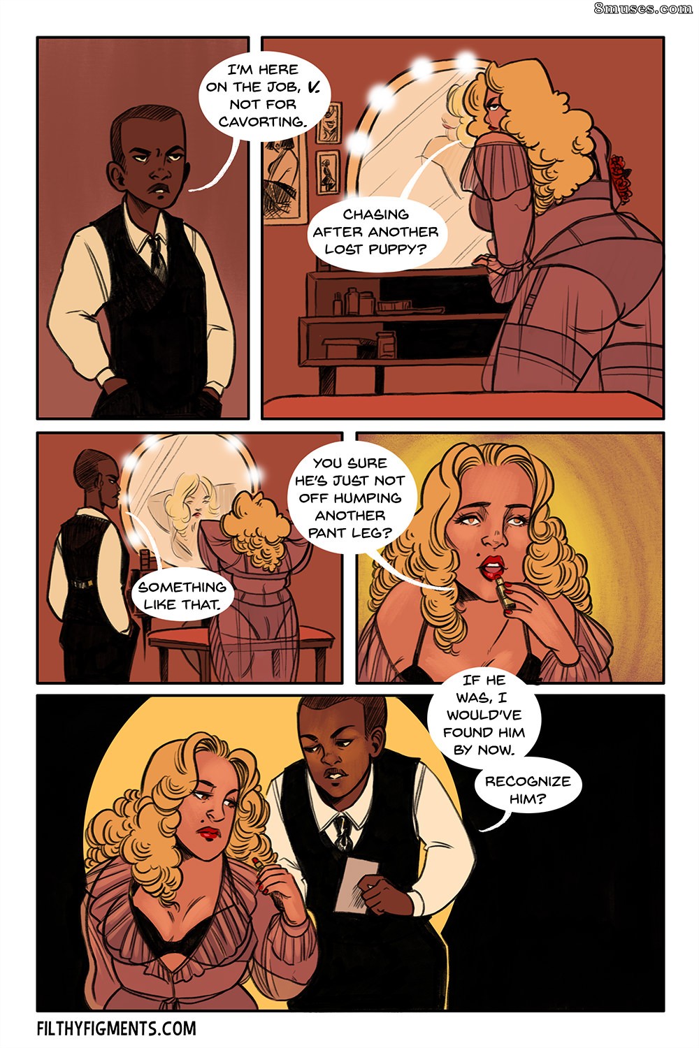 Filthy Figments Comics - La dame en néon - un mystère de Bentley Jones - Page 8