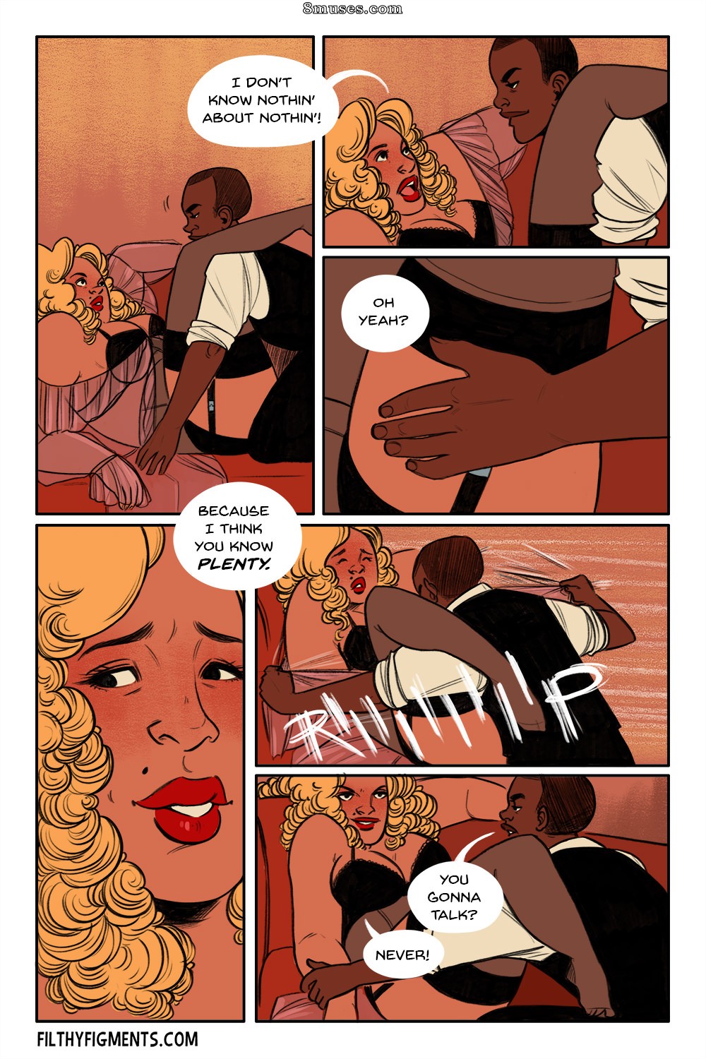 Filthy Figments Comics - La dame en néon - un mystère de Bentley Jones - Page 12
