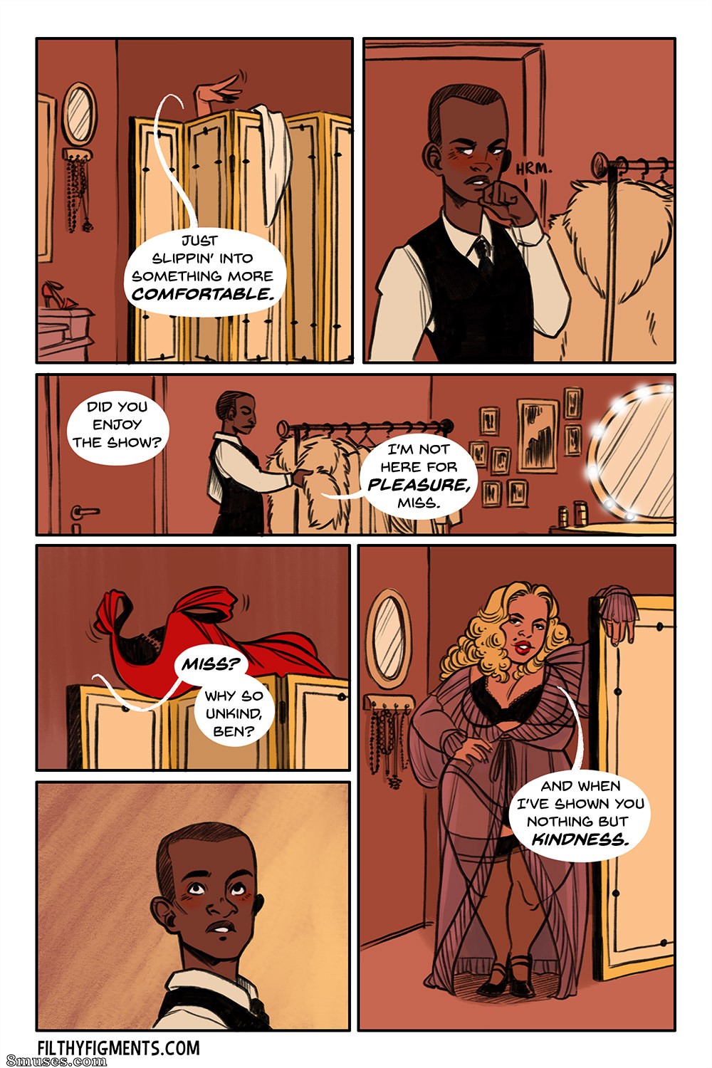 Filthy Figments Comics - La dame en néon - un mystère de Bentley Jones - Page 7
