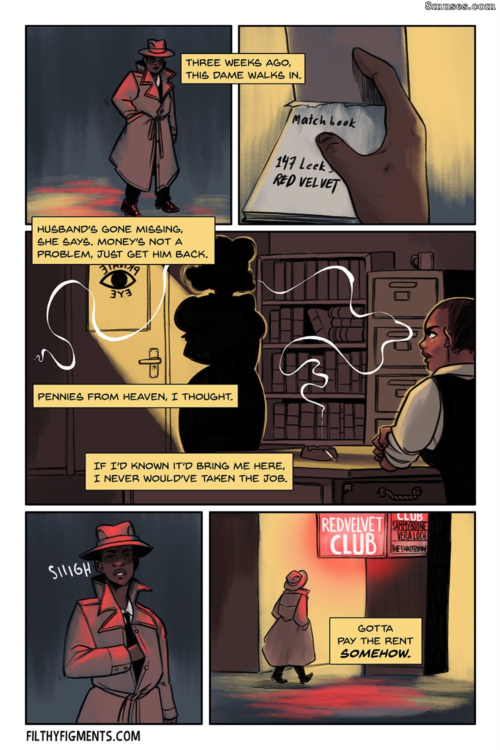 Filthy Figments Comics - La dame en néon - un mystère de Bentley Jones - Page 3