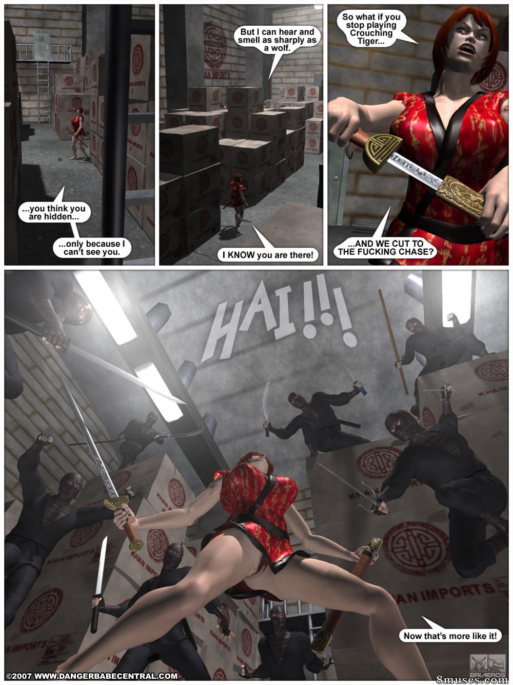 3D - Laura Talbot - Big Trouble in little Tokyo - Page 64