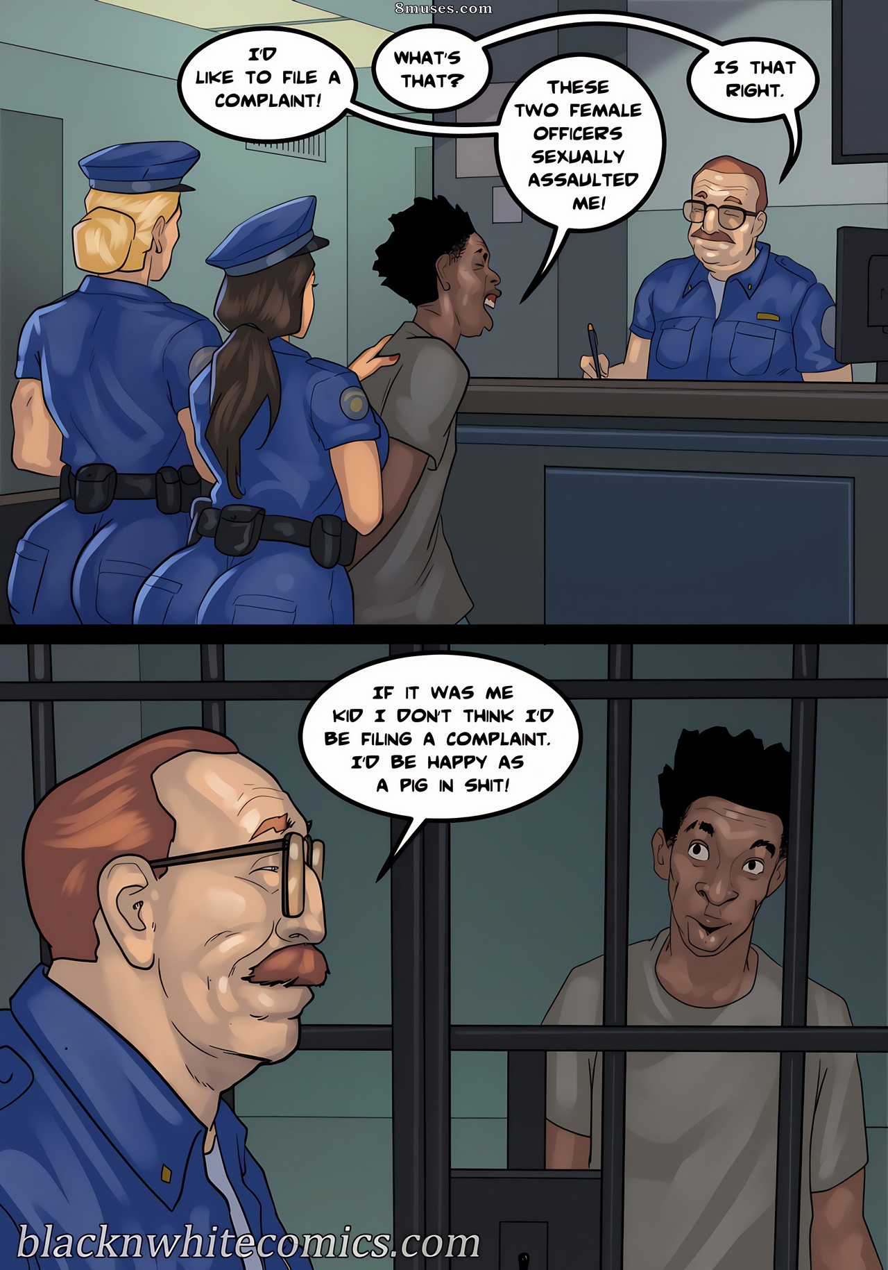 BlacknWhiteComics - Fuck 12 - Page 70
