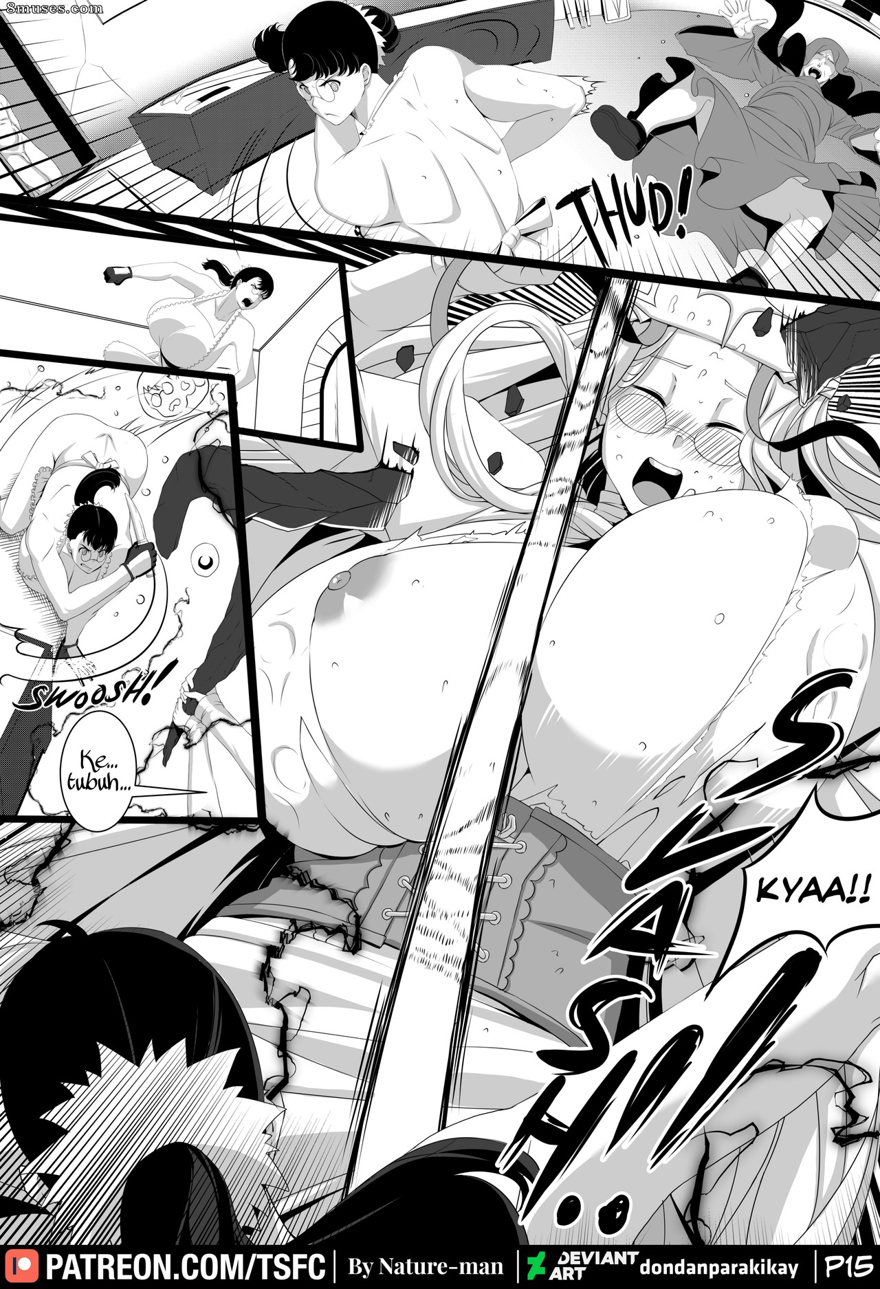 TSFC Comics - Cattleya, minha salvadora (Queen's Blade) - Página 15
