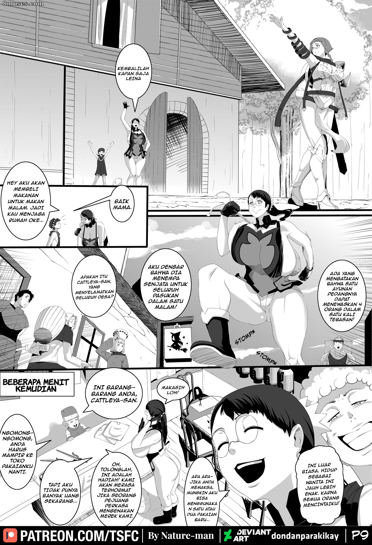 TSFC Comics - Cattleya, mi salvadora (Queen's Blade) - Página 9
