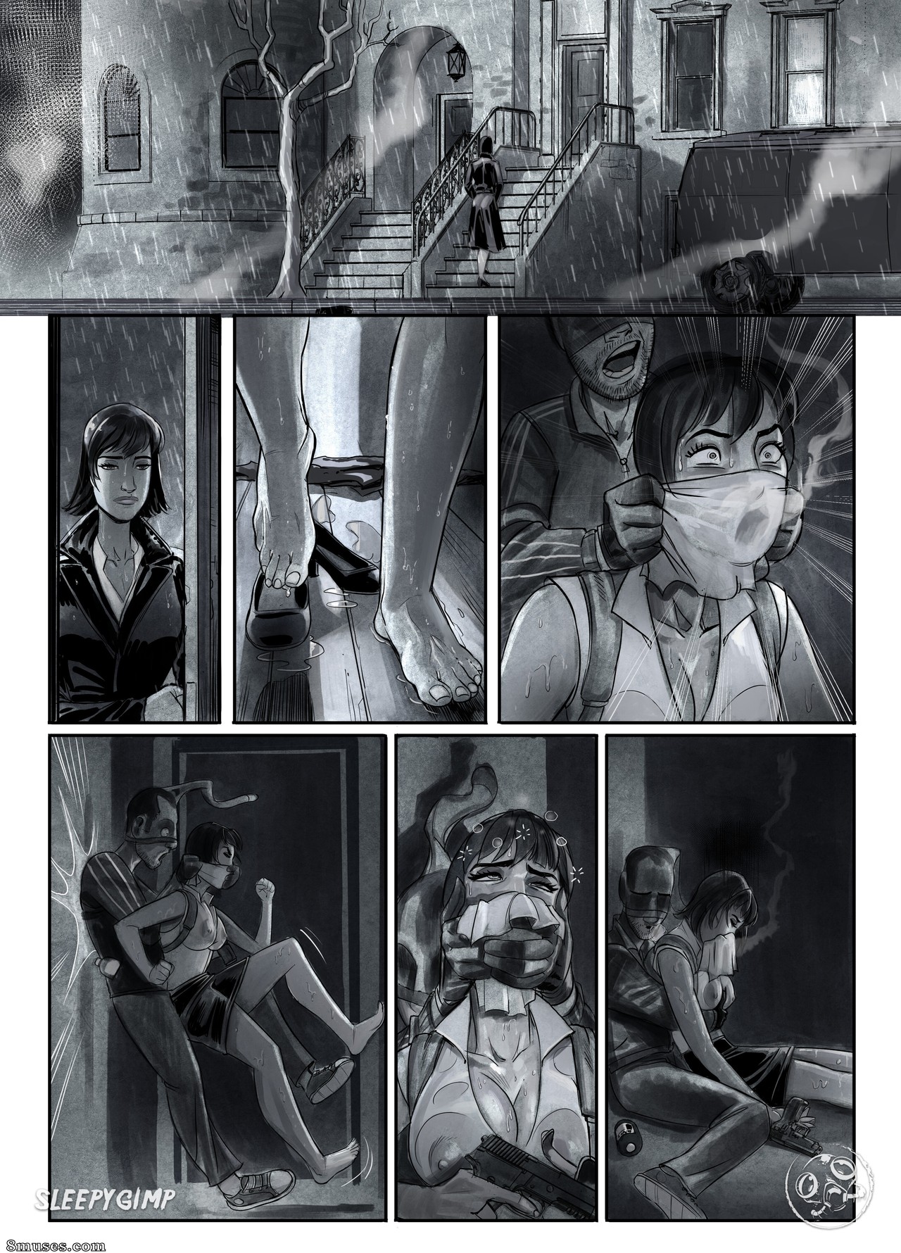 Sniffer Going Up River Again - No Text - Page 1