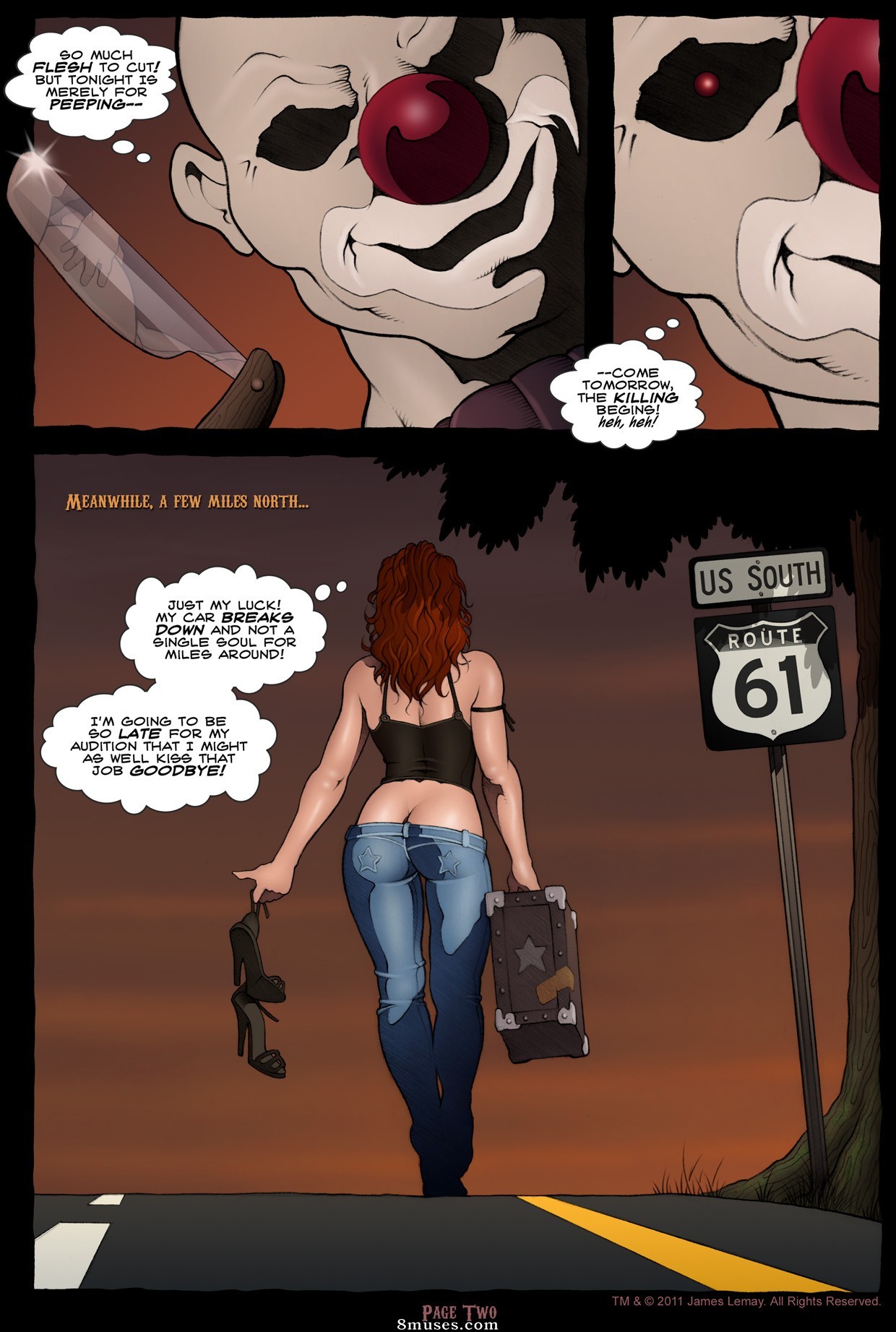 James Lemay Comics - Espetáculo secundário - Página 4