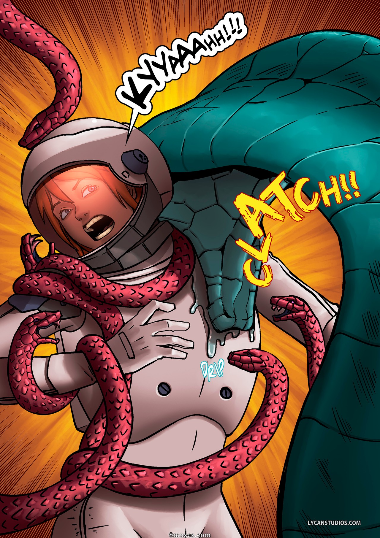 Locofuria Comics - 100 Ways to Become a Monster 34 - Snakes on a Jane - Page 13