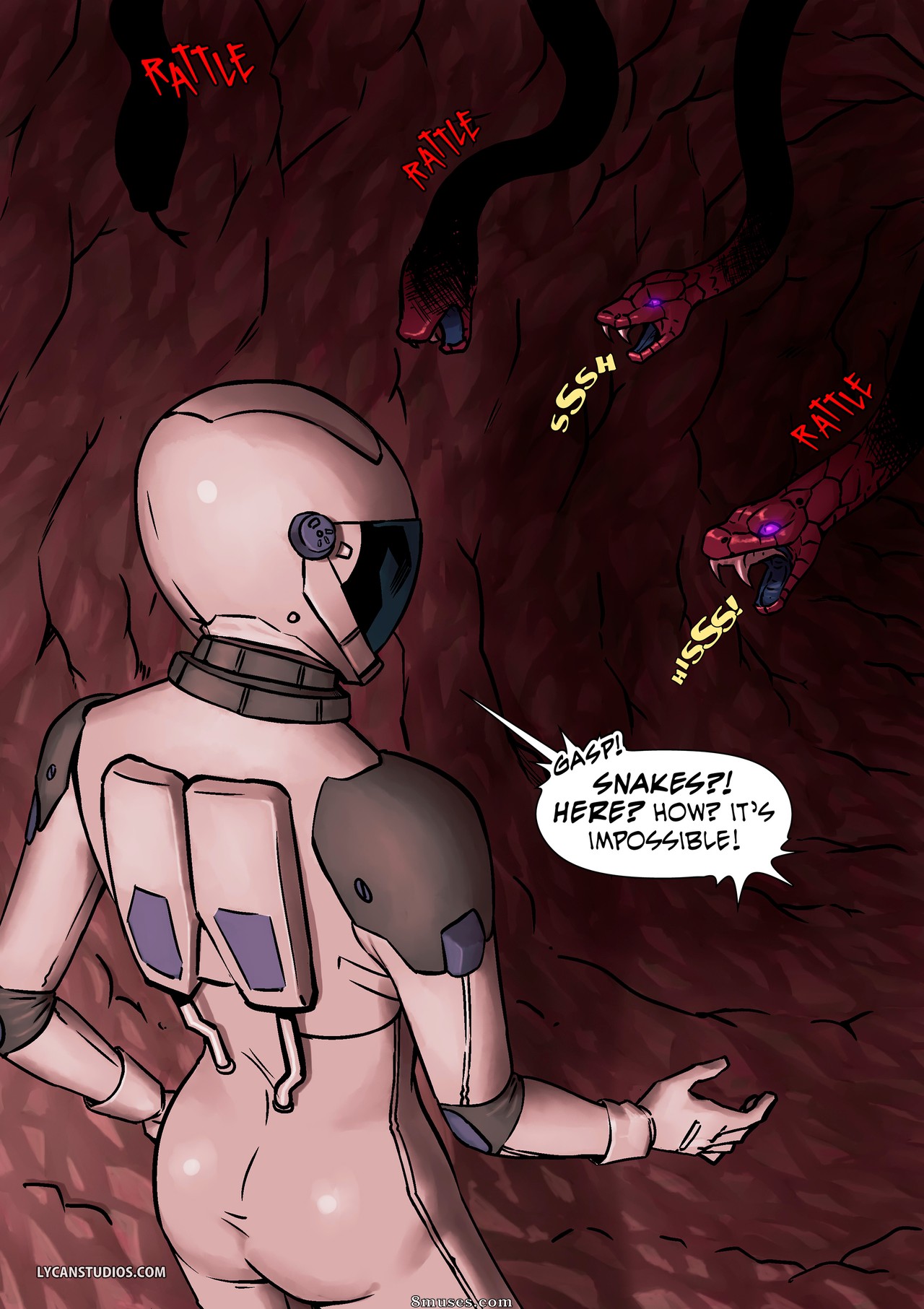 Locofuria Comics - 100 Ways to Become a Monster 34 - Snakes on a Jane - Page 8