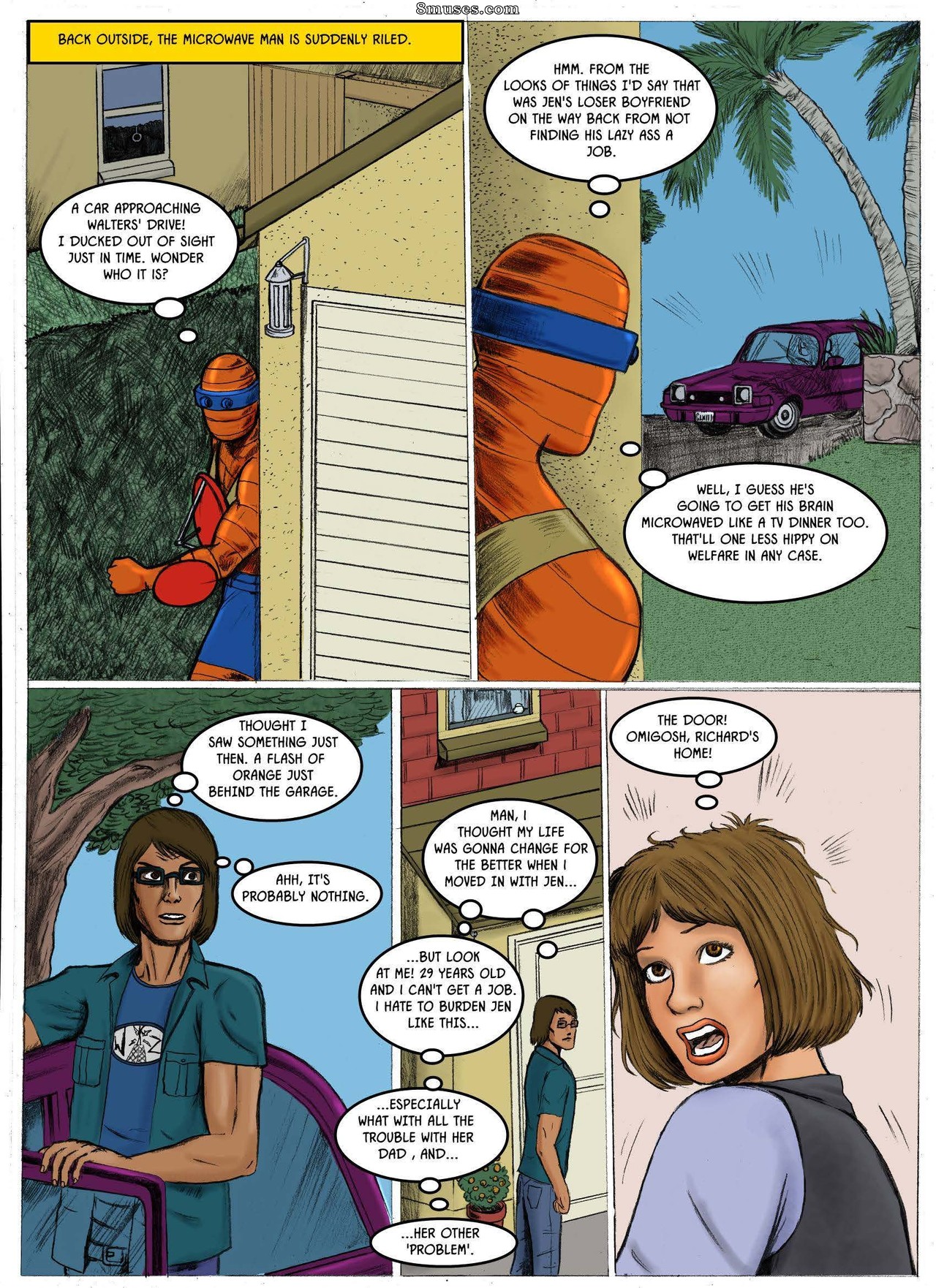 Manic Comics - O homem do micro-ondas - Página 5